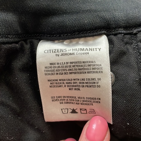 Citizens of Humanity Black High Rise Jeans - Picture 9 of 13